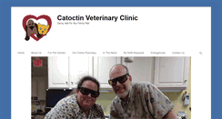 Desktop Screenshot of catoctinveterinaryclinic.com